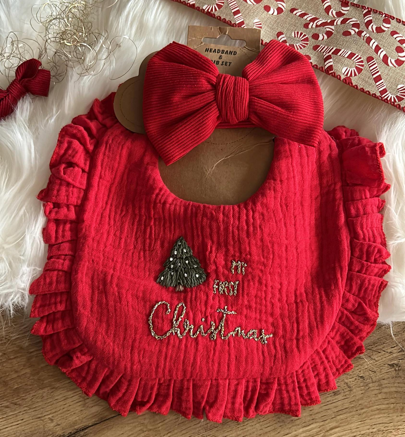 Lätzchen, Spucktuch, Musselintuch, Mein Erstes Weihnachten, Personalisierte Geschenke, Weihnachtsgeschenk, Babygeschenk Lätzchen, Spucktuch, Musselintuch, Mein Erstes Weihnachten, Personalisierte Geschenke, Weihnachtsgeschenk, Babygeschenk von Etsy - FrauStickfaden
