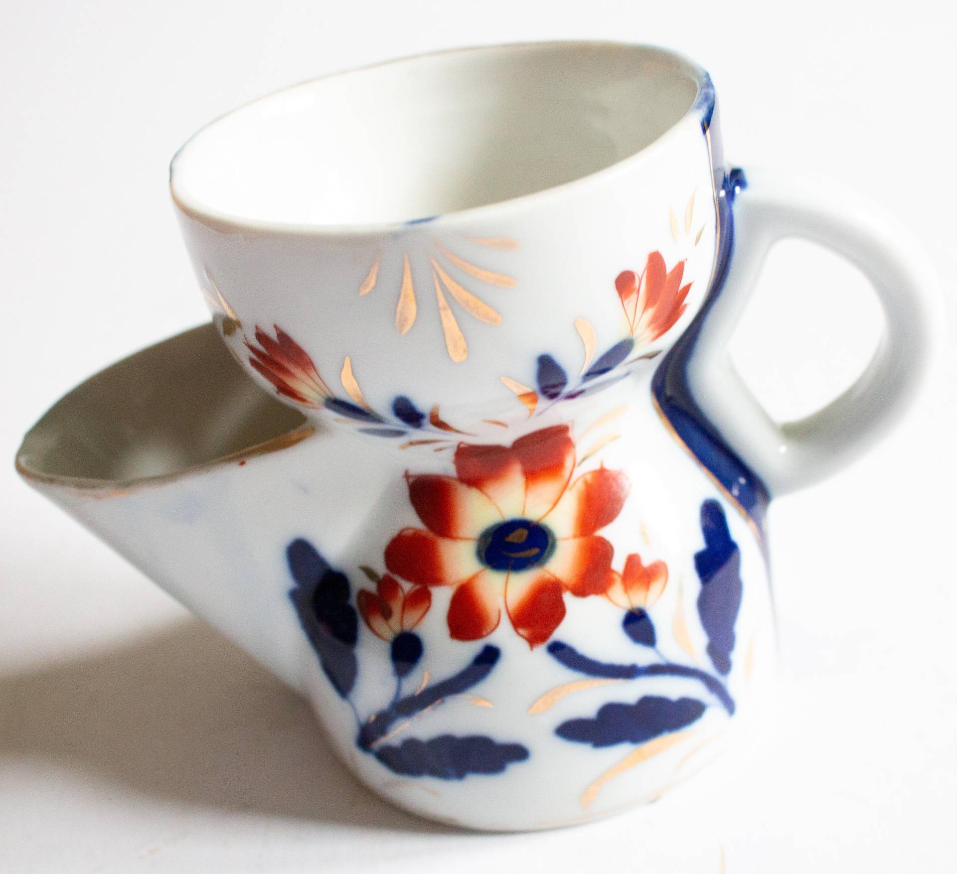 Antike Blaue Und Orange Imari Souvenir Rasiertasse "Grüße Von Hastings', Vintage Badezimmer von Etsy - FreeburyandPickle