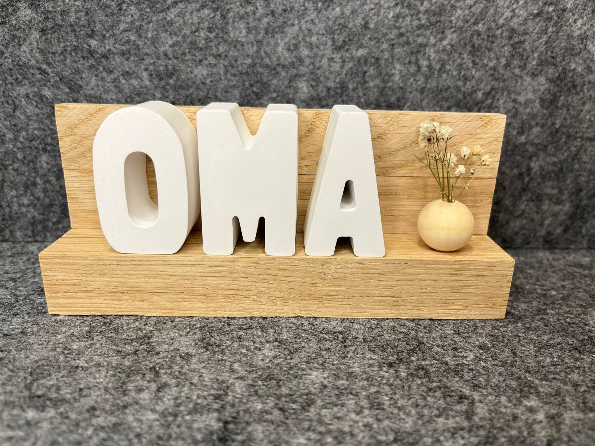 Dekoleiste "Oma"/Geschenk Für Oma Dekoration Geburtstagsgeschenk von Etsy - FreudenzeitVonLina