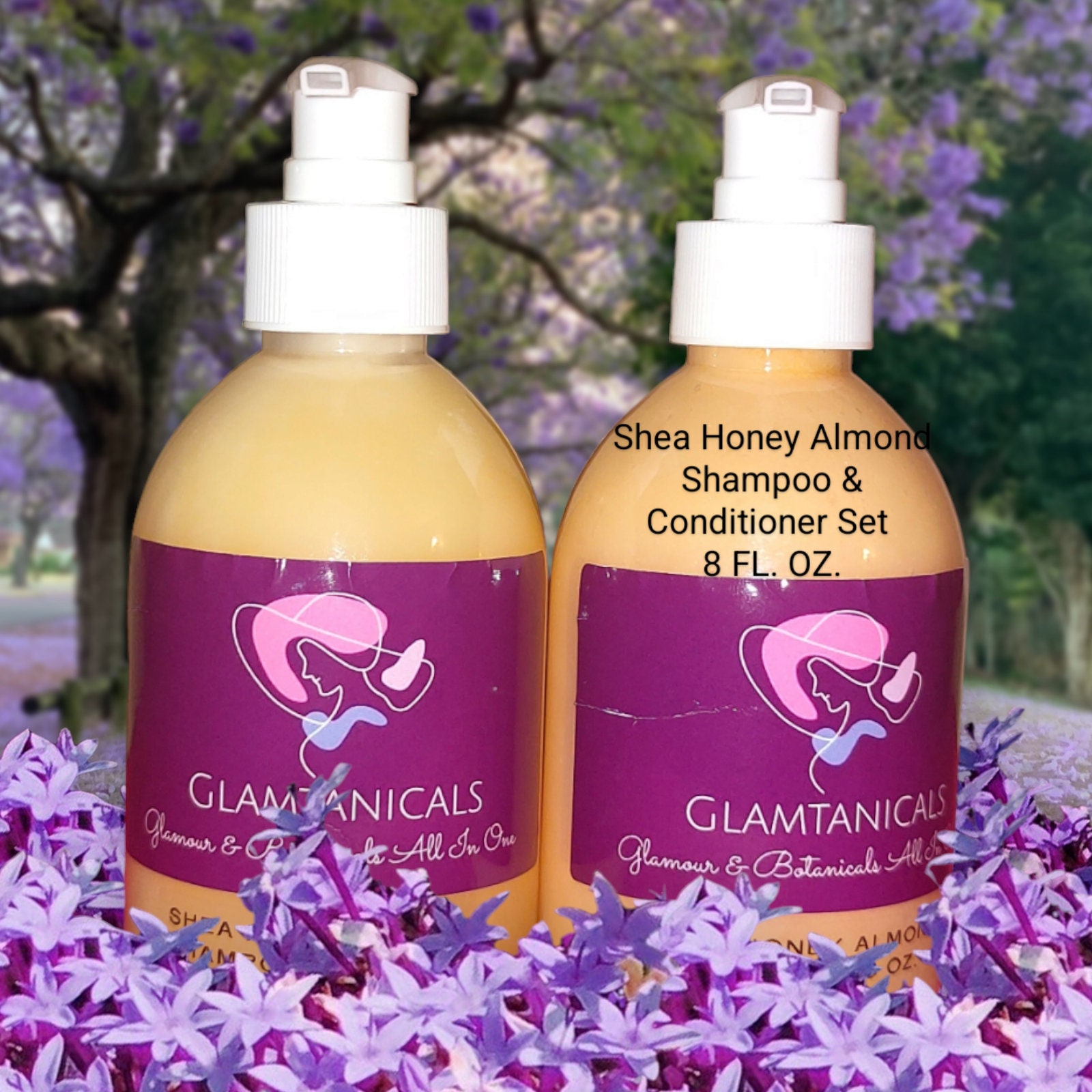 Shea Honey Almond Moisturizing Shampoo, Conditioner 8 Oder 16 Unzen. Moisture Lock 4 Unzen, 2 Oz. Oder 12 Unzen. Zufälliges Haaröl von Etsy - GLAMTANICALS