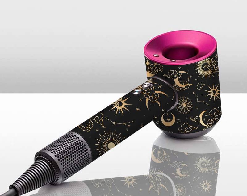 Dyson Deep Black Space Pattern Vinyl Haut Haartrockner Violett Sticker Gold Constellations Aufkleber Schutzhaut Geschenk von Etsy - GamersClub