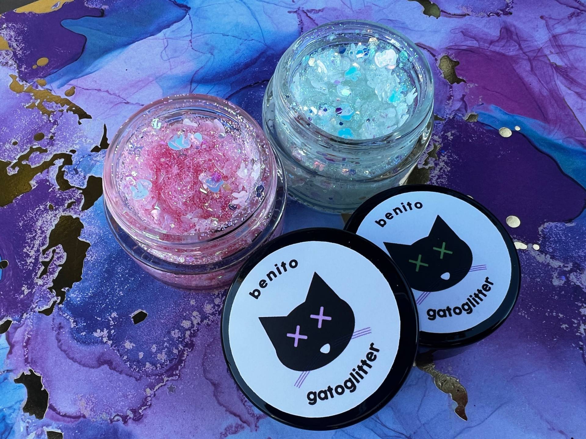 Benito | Bad Bunny Bundle - Glitzer Gel von Etsy - GatoGlitter