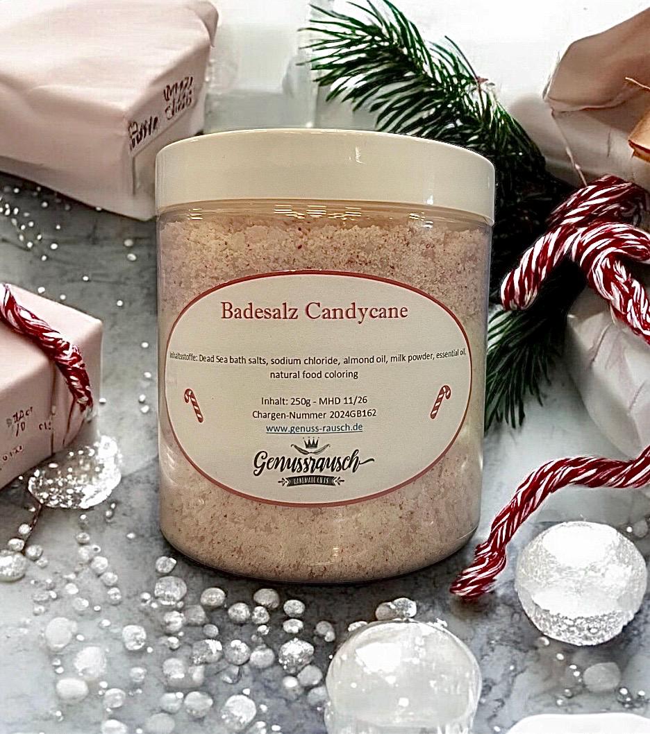 Badesalz Candycane 250G von Etsy - GenussrauschShop