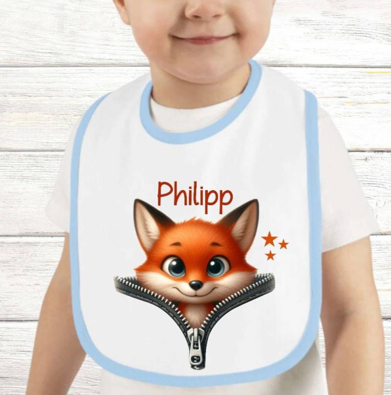 Baby Lätzchen Personalisiert Fuchs Mit Name Junge Sabberlatz Latz Geschenk Geburt Taufe von Etsy - Geschenkelaedchen