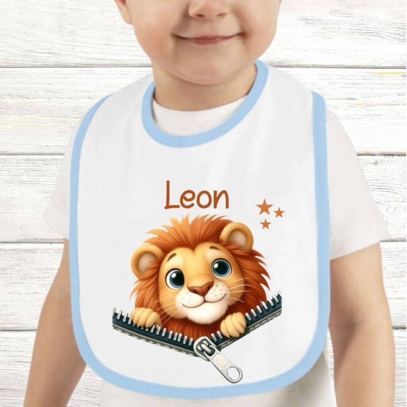 Baby Lätzchen Personalisiert Löwe Mit Name Junge Sabberlatz Latz Geschenk Geburt Taufe von Etsy - Geschenkelaedchen