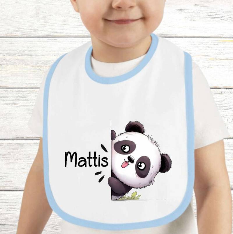 Baby Lätzchen Personalisiert Pandabär Mit Name Junge Sabberlatz Latz Geschenk Geburt Taufe von Etsy - Geschenkelaedchen