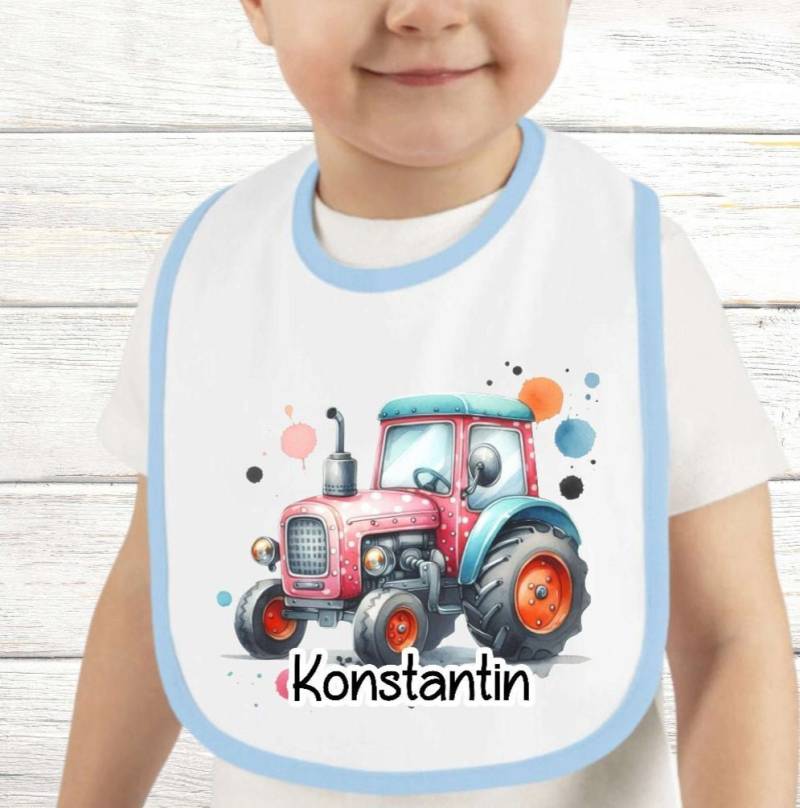 Baby Lätzchen Personalisiert Traktor Mit Name Sabberlatz Latz Geschenk Geburt Taufe von Etsy - Geschenkelaedchen