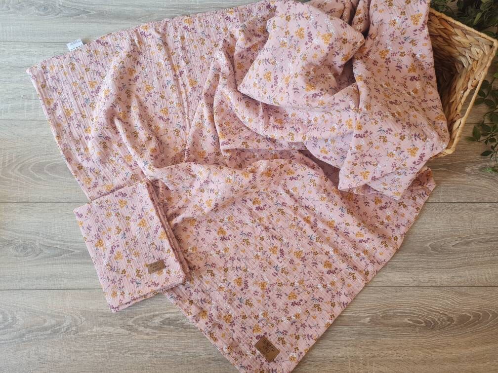 Weiches Musselin Tuch Rosa Spucktuch Doppellagig Aus 100% Baumwolle Baby Kind Mädchen Babydecke Wickelunterlage Stilltuch Puckdecke von Etsy - Gezeiten