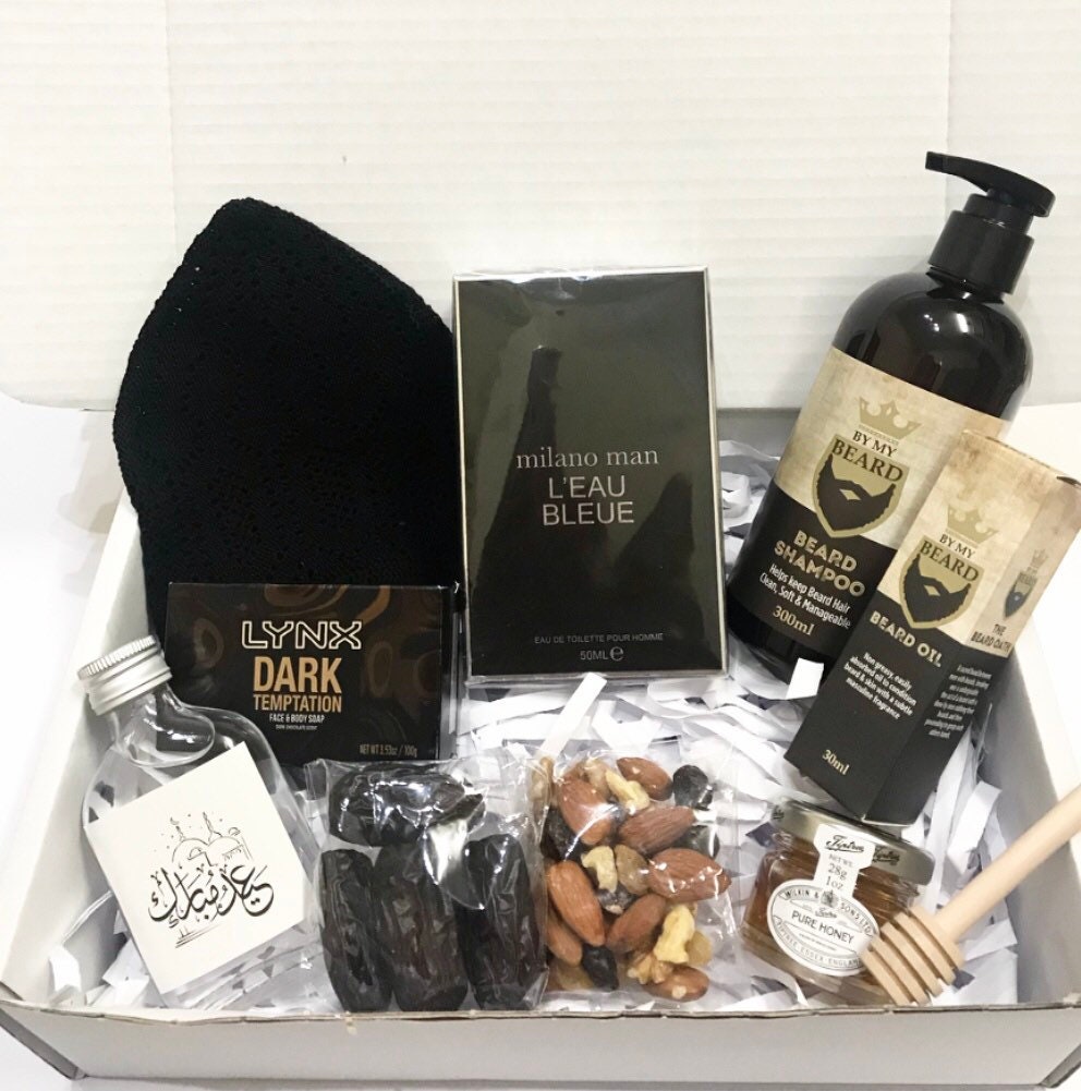 Mega Eid Hamper Für Männer Ihn Revert Hautpflege Zam Dates Vater Sohn Ehemann Bruder Pflege Kollege Hochzeit von Etsy - GiftedLuxuries