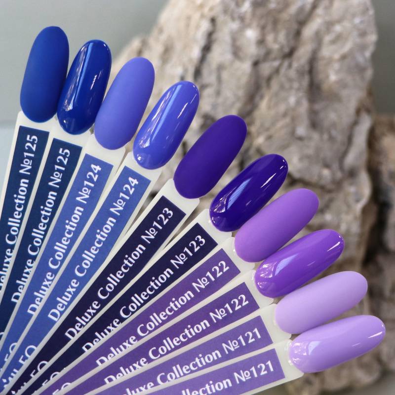 Komilfo Lila Gel Lack Flieder Nagellack Lavendel Violett Maniküre Nail Art von Etsy - Glifada