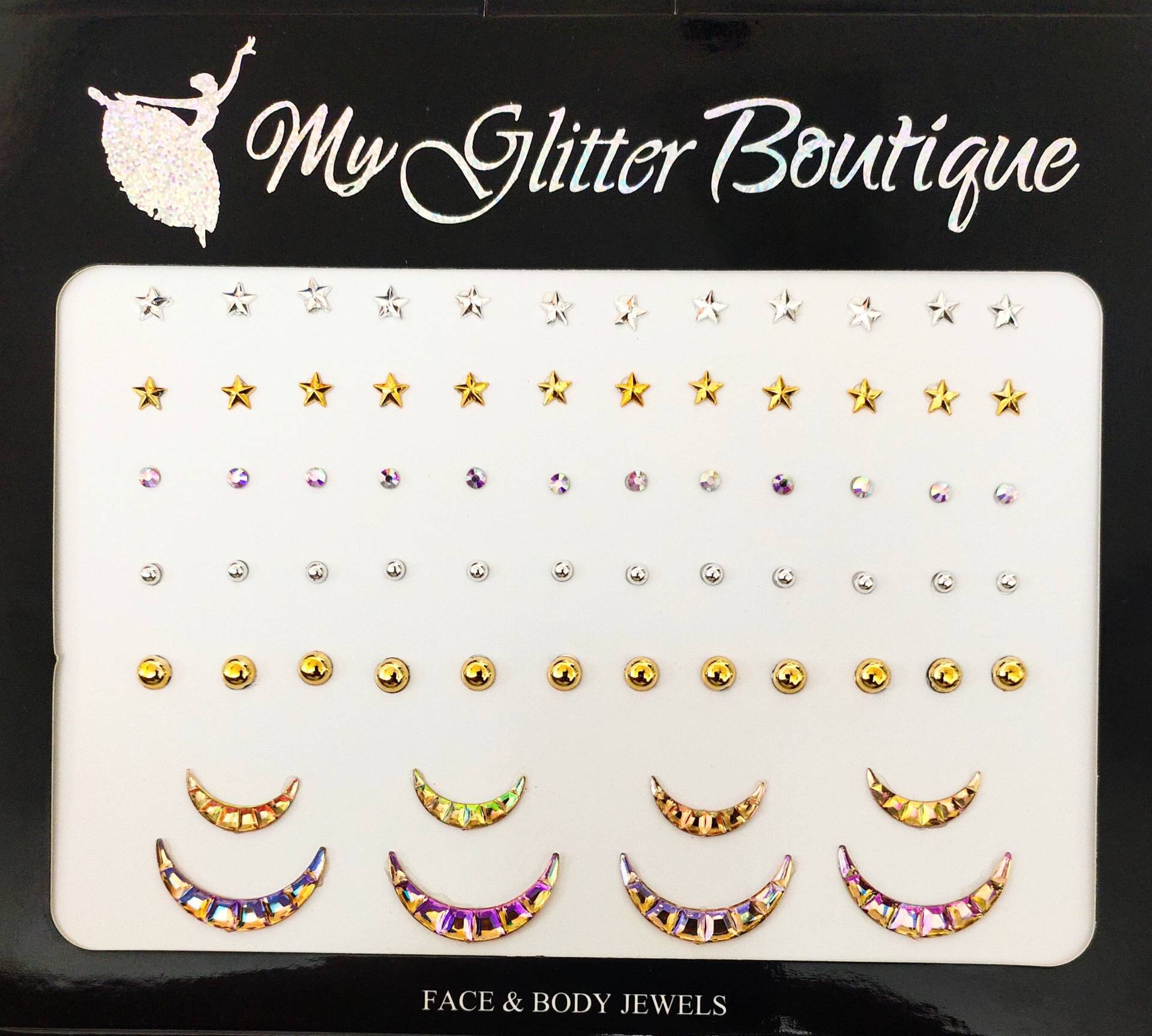 Mgb Assorted Shapes Body Gems von Etsy - GlitterboutiqueGB