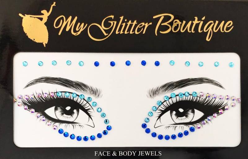 Mgb Augen Dekoration Blau Gem Sticker von Etsy - GlitterboutiqueGB