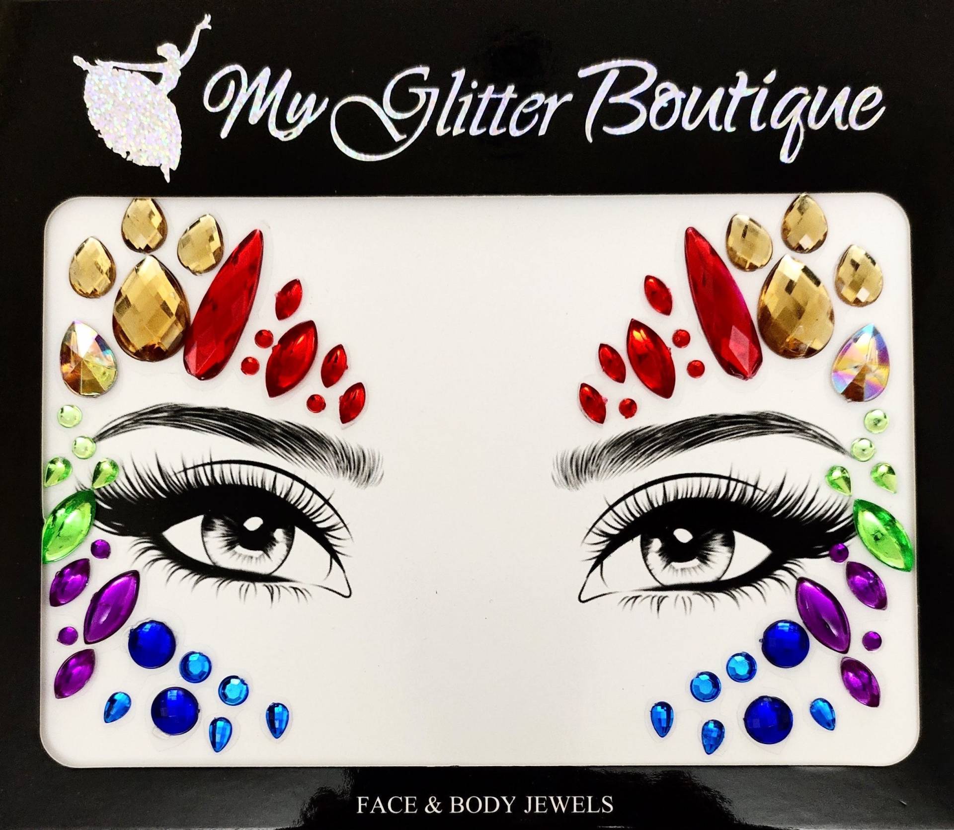 Mgb Pride Face Juwelen von Etsy - GlitterboutiqueGB