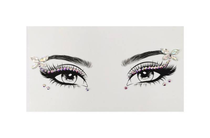 Mgb Selbstklebender Eyeliner | Festival Edelsteine Party Aufkleber/Gesichtsschmuck von Etsy - GlitterboutiqueGB