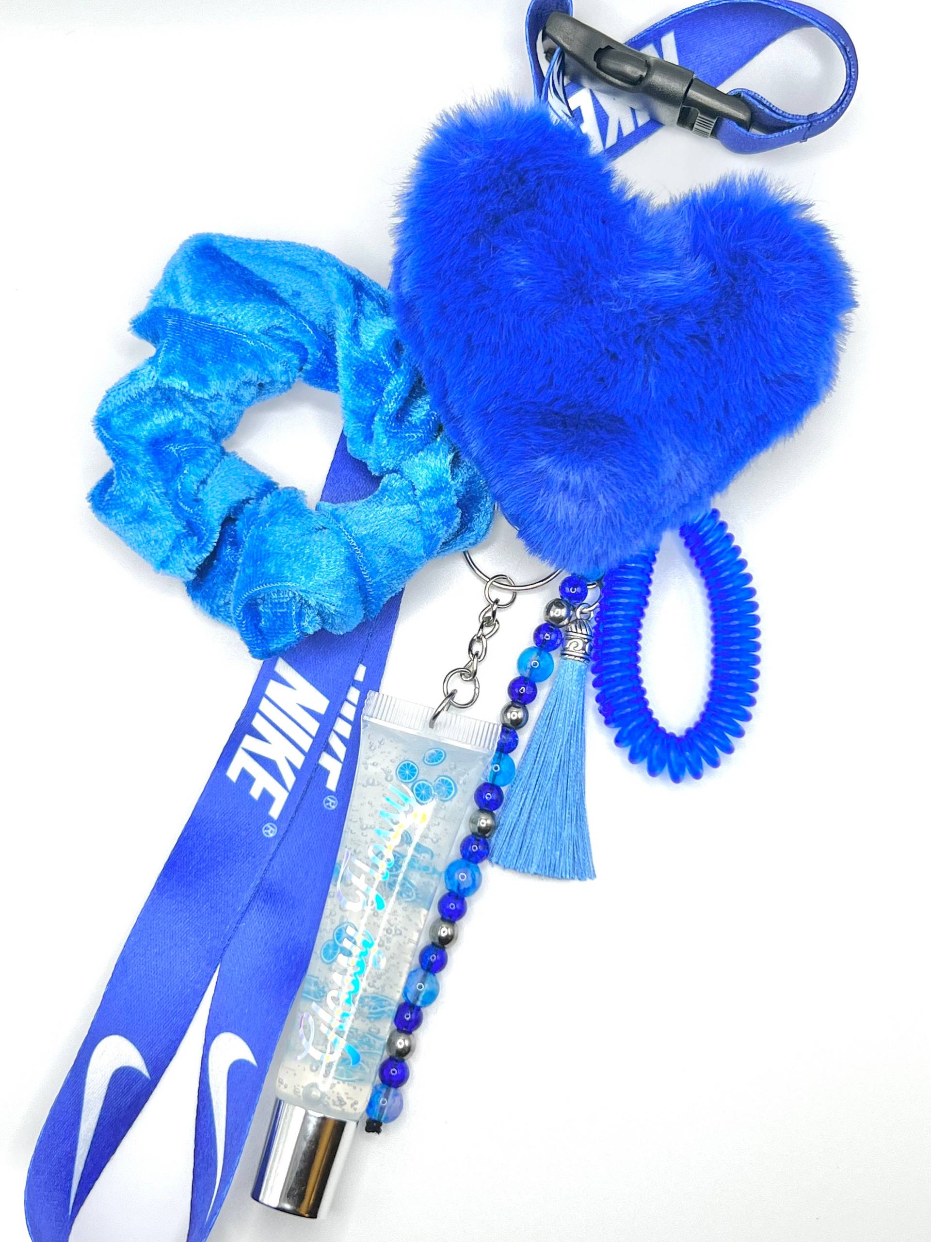 Royal Blue Lip Gloss Schlüsselbund Bundle von Etsy - GlossyFlossyByTay
