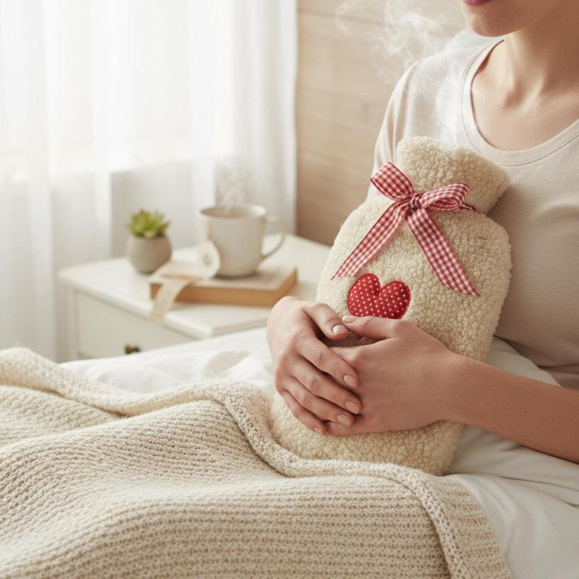 Wärmflasche Mit Teddy Bezug & Herz Stickerei Baumwolle Wärmflasche Mit Teddy Bezug & Herz Stickerei Baumwolle von Etsy - Glueckspilzig