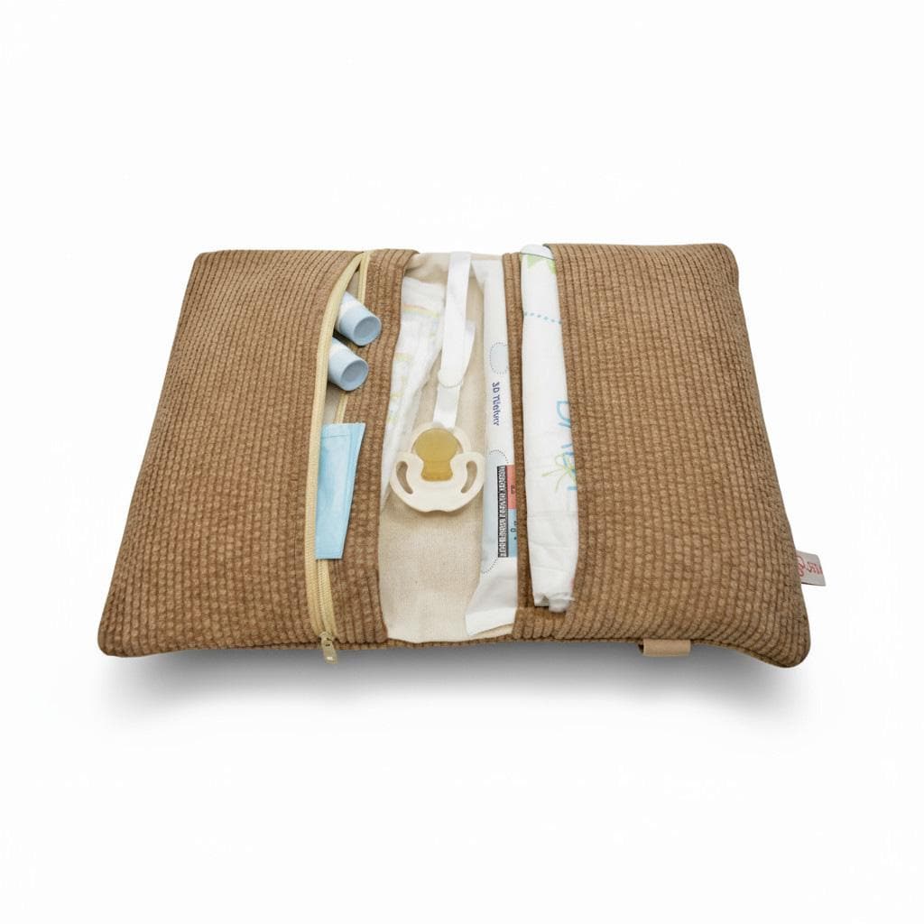 Windeltasche Cord Mit Wickelunterlage Windeltasche Cord Mit Wickelunterlage von Etsy - Glueckspilzig