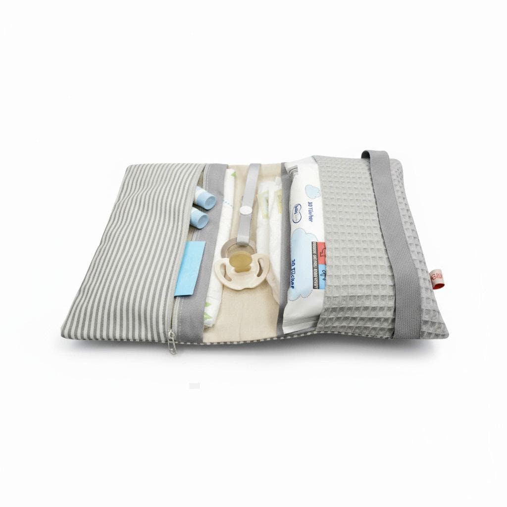 Windeltasche | Wickeltasche Für Unterwegs Optional Mit Wickelunterlage Aus Baumwolle Windeltasche | Wickeltasche Für Unterwegs Optional Mit Wickelunterlage Aus Baumwolle von Etsy - Glueckspilzig