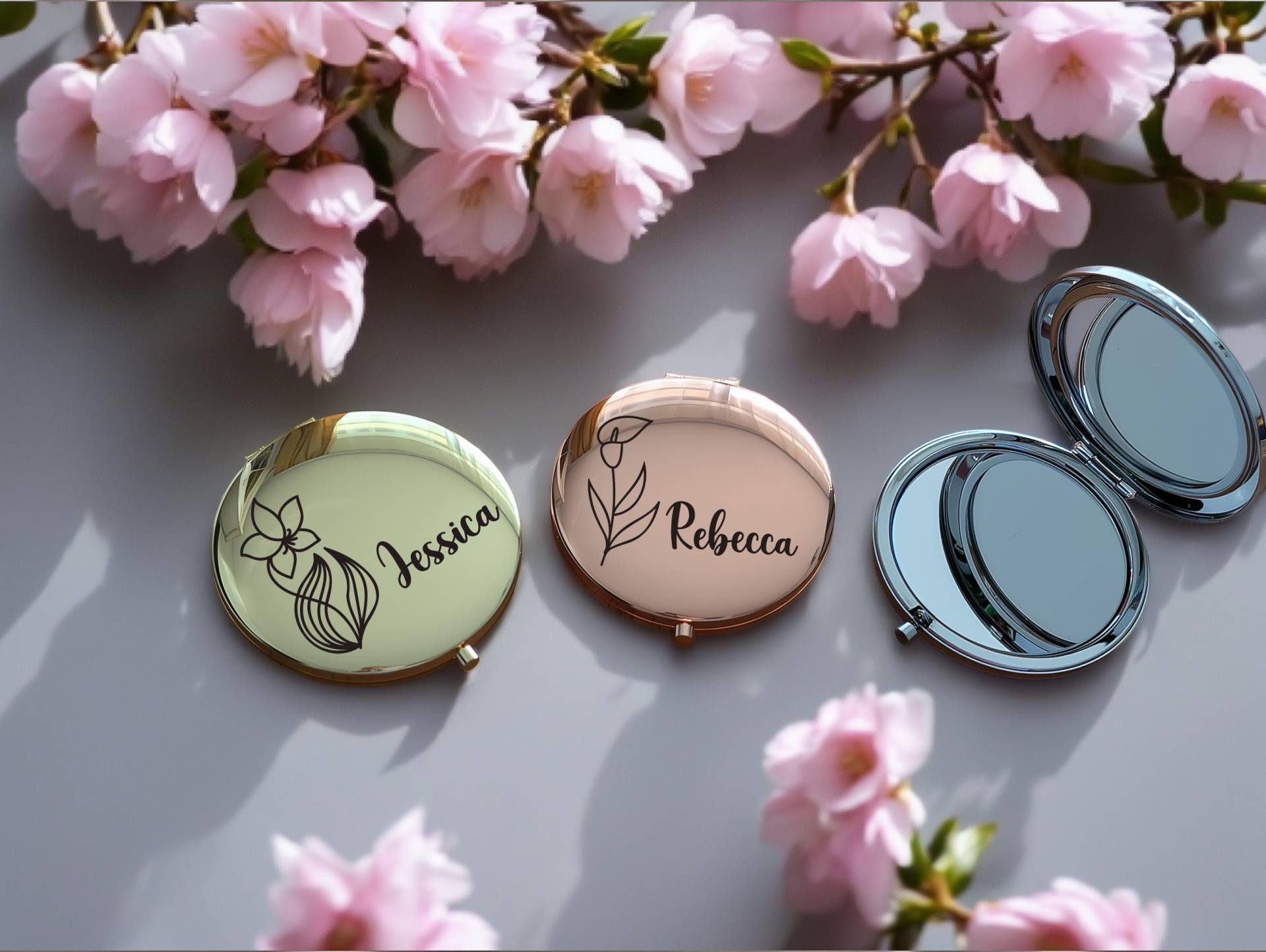 Taschenspiegel Mit Gravur-Spiegel Für Handtasche-Personalisiertes Geschenk Frauen.einzigartiges Mama, Schwester, Freundin Taschenspiegel Mit Gravur-Spiegel Für Handtasche-Personalisiertes Geschenk Frauen.einzigartiges Mama, Schwester, Freundin von Etsy - GravurWunderDE