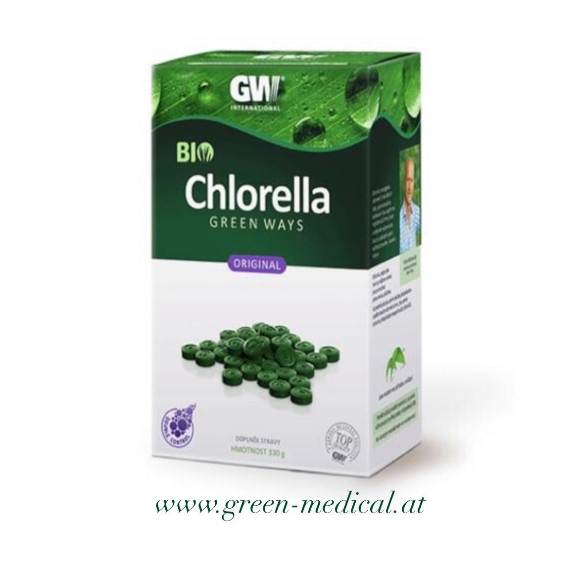 Chlorella Green Ways Bio-Zertifiziert 1320 Stück von Etsy - GreenMedical