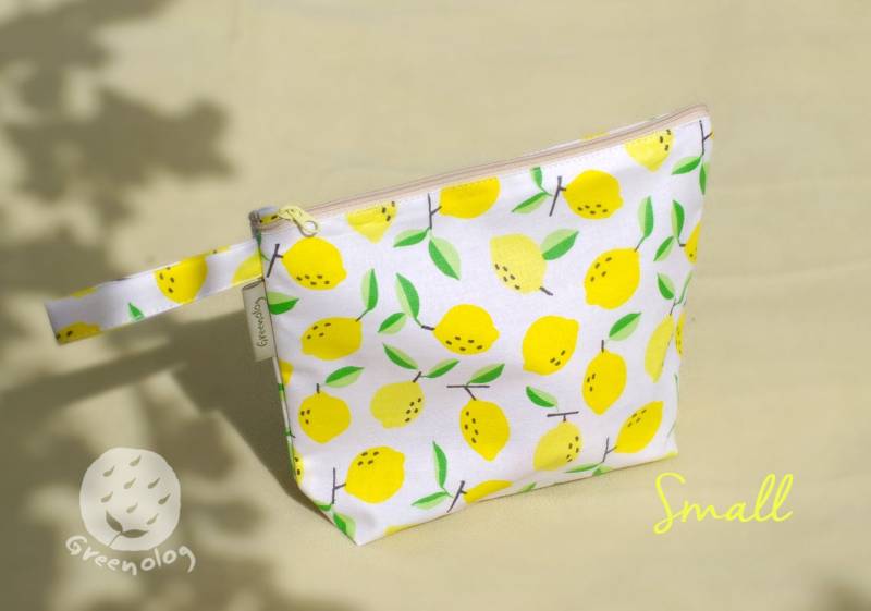 Wetbag Gr. S/L Mit Zitron Weiß von Etsy - Greenolog