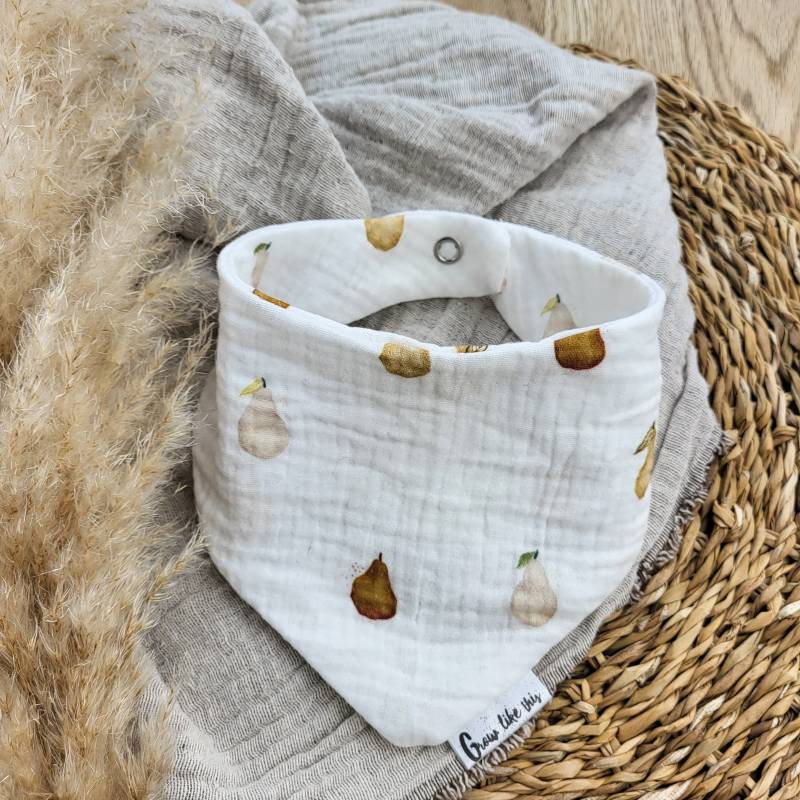 Babyhalstuch, Dreieckstuch - Birne , Musselintuch Für Kinder, Baby von Etsy - GrowlikethisShop