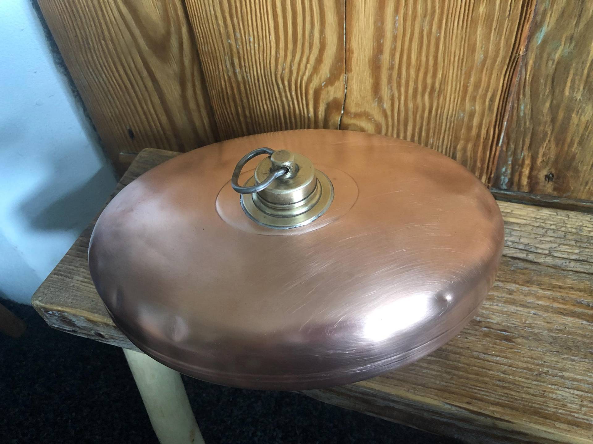 Antike Wärmflasche/Kupfer & Messing Restauriert Antike Wärmflasche/Kupfer & Messing Restauriert von Etsy - HBVintageLaden