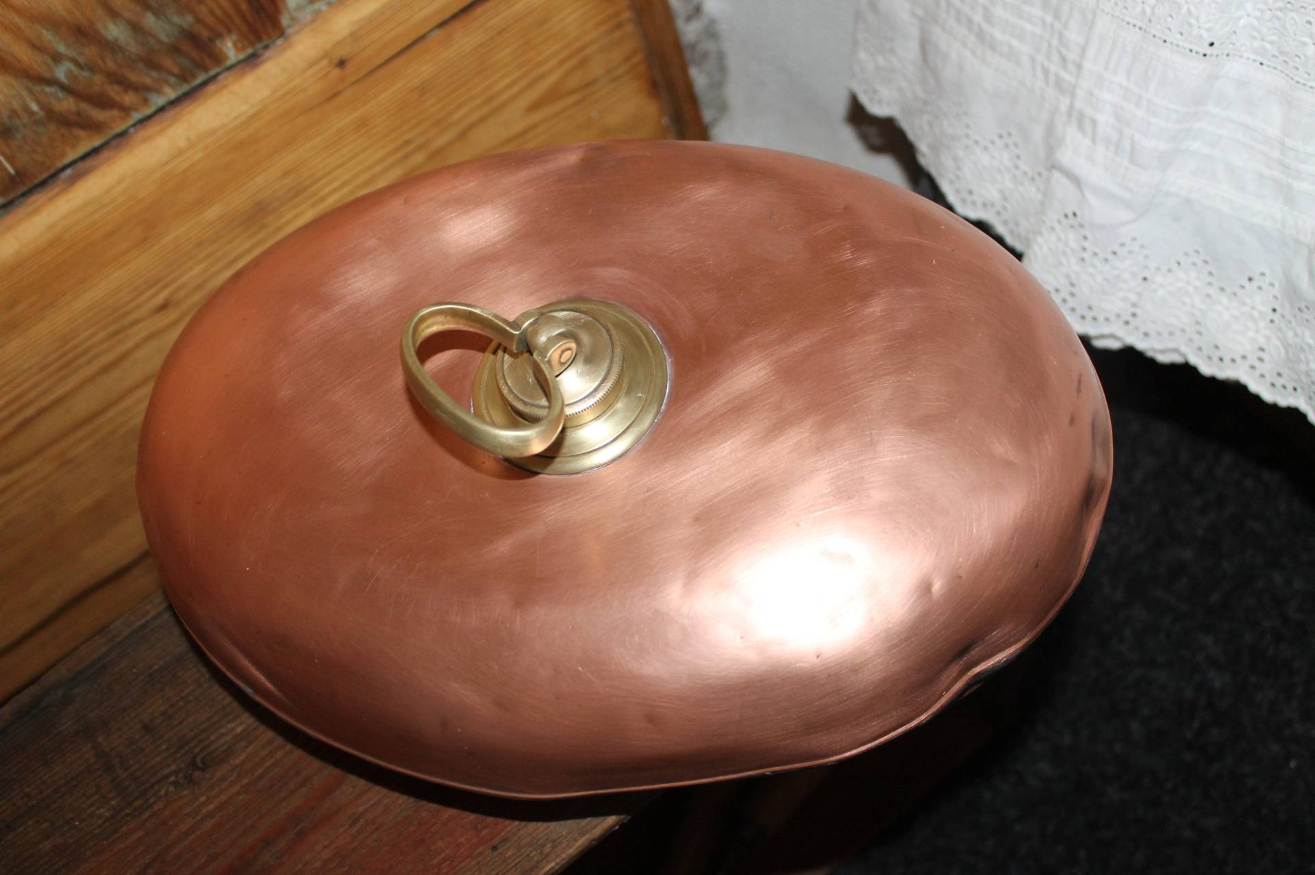 Selten Wunderschöne Antike Wärmflasche/Kupfer &messing Tolle Patina Brocante + Vintage Selten Wunderschöne Antike Wärmflasche/Kupfer &messing Tolle Patina Brocante + Vintage von Etsy - HBVintageLaden