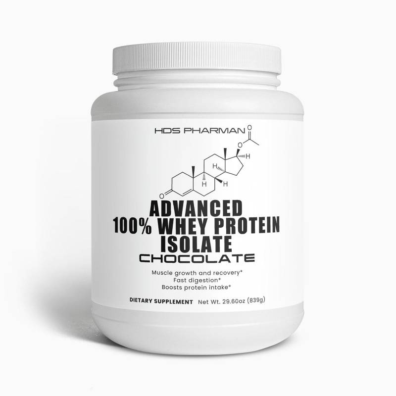 Advanced 100% Whey Protein Isolate | Chocolate von Etsy - HDSPharman