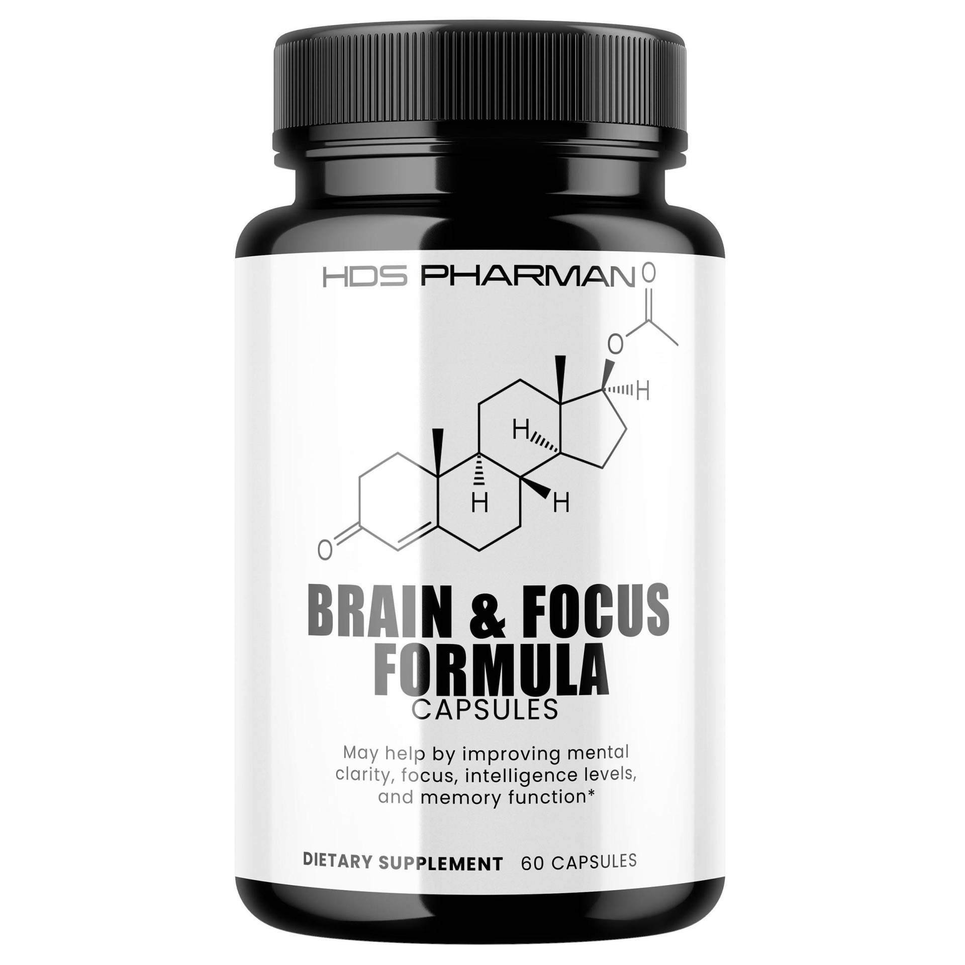 Brain & Focus Formula - 60 Capsules 30 Day Supply von Etsy - WildRootNatural