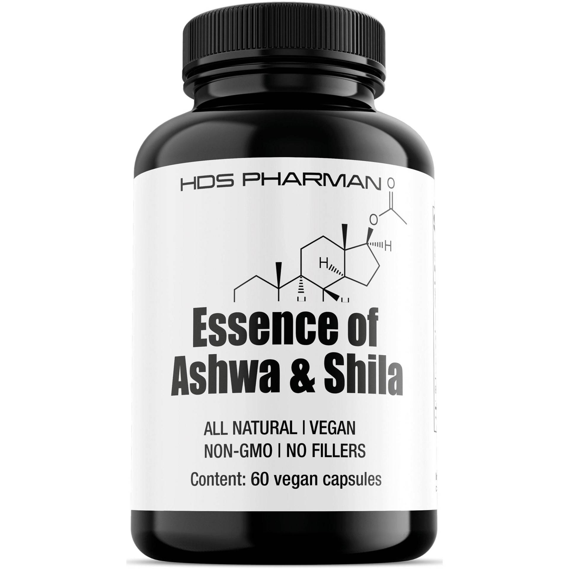 Essence Of Shilajit, Ashwagandha & Piperine - 60 Caps Day Supply von Etsy - HDSPharman