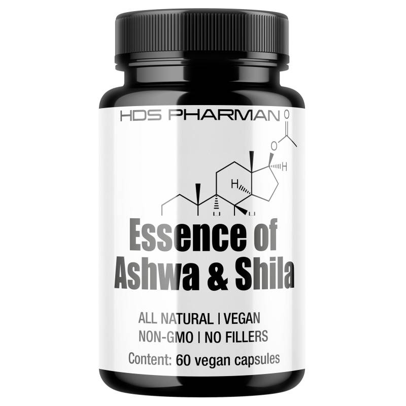 Essence Of Shilajit, Ashwagandha & Piperine - 60 Caps Day Supply von Etsy - HDSPharman