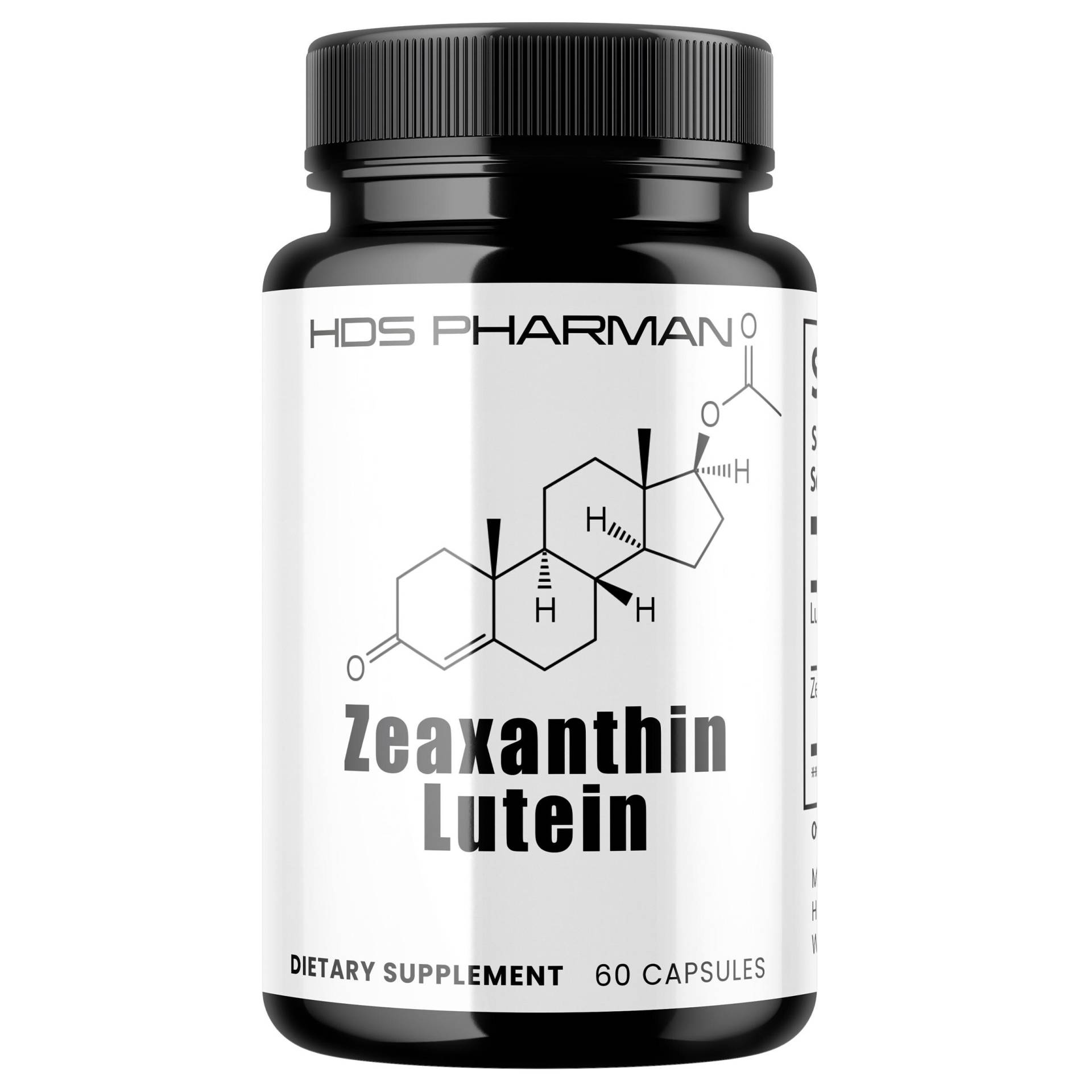 Lutein + Zeaxanthin 60 Caps - Day Supply von Etsy - HDSPharman