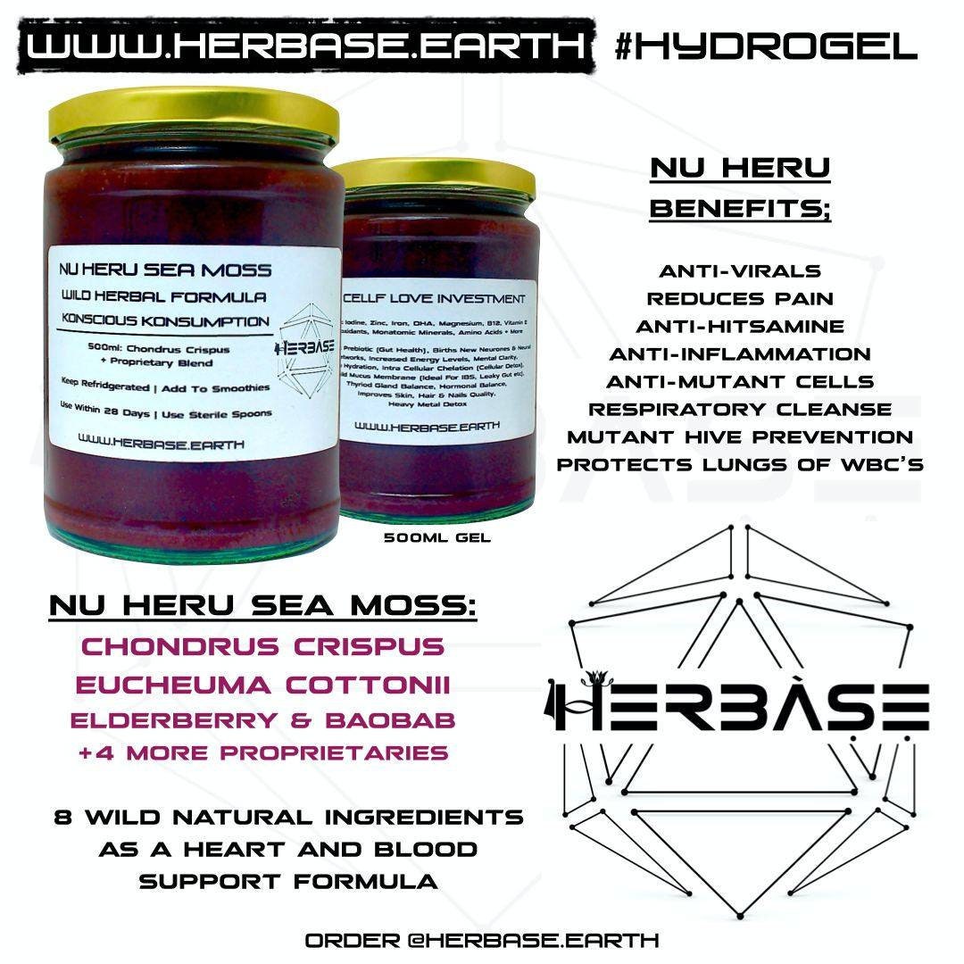 Nu Heru Seemoos Gel Von Herbase von Etsy - HERBASE