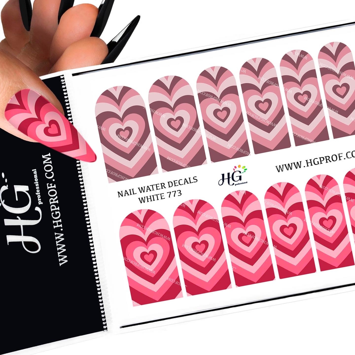 772 & 773 Wasserschiebebild, Valentinstag, Liebe, Herzen von Etsy - HGPROFESSIONAL