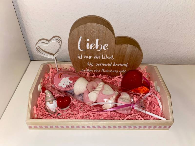 Valentinstag's Geschenk/Präsentkorb von Etsy - HandmadeByNina13