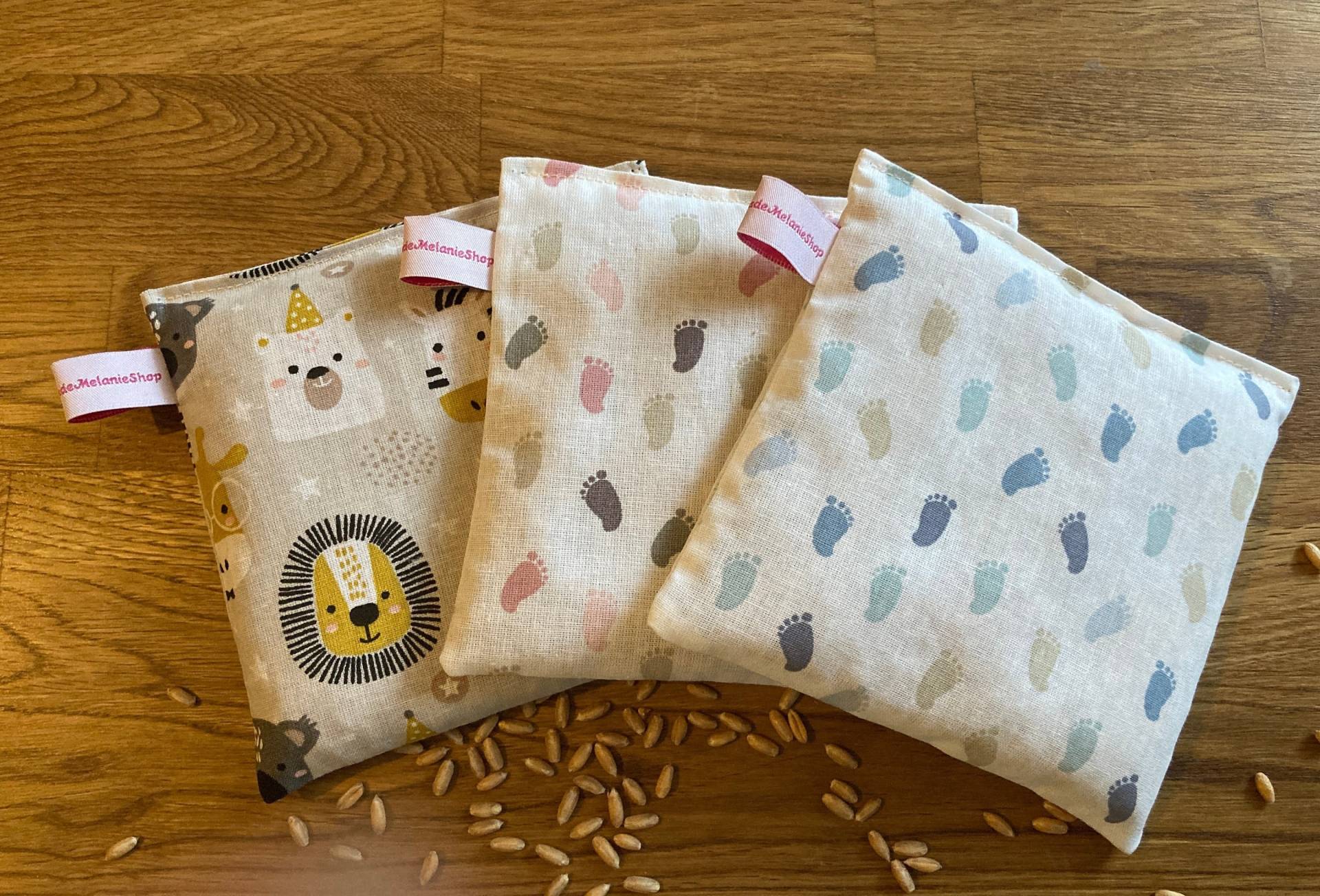 Baby Mini Dinkel Körnerkissen - Zum Wärmen Und Kühlen Perfektes Geschenk Zur Geburt von Etsy - HandmadeMelanieShop