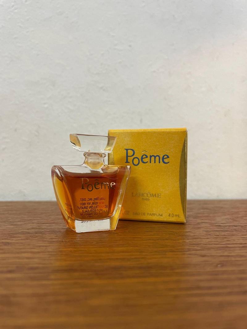 Mini Vintage 1995 Poême Lancôme Parfum Eau De 4Ml Miniatur Flakon Mit Ovp Duft von Etsy - HannoverVintagestore