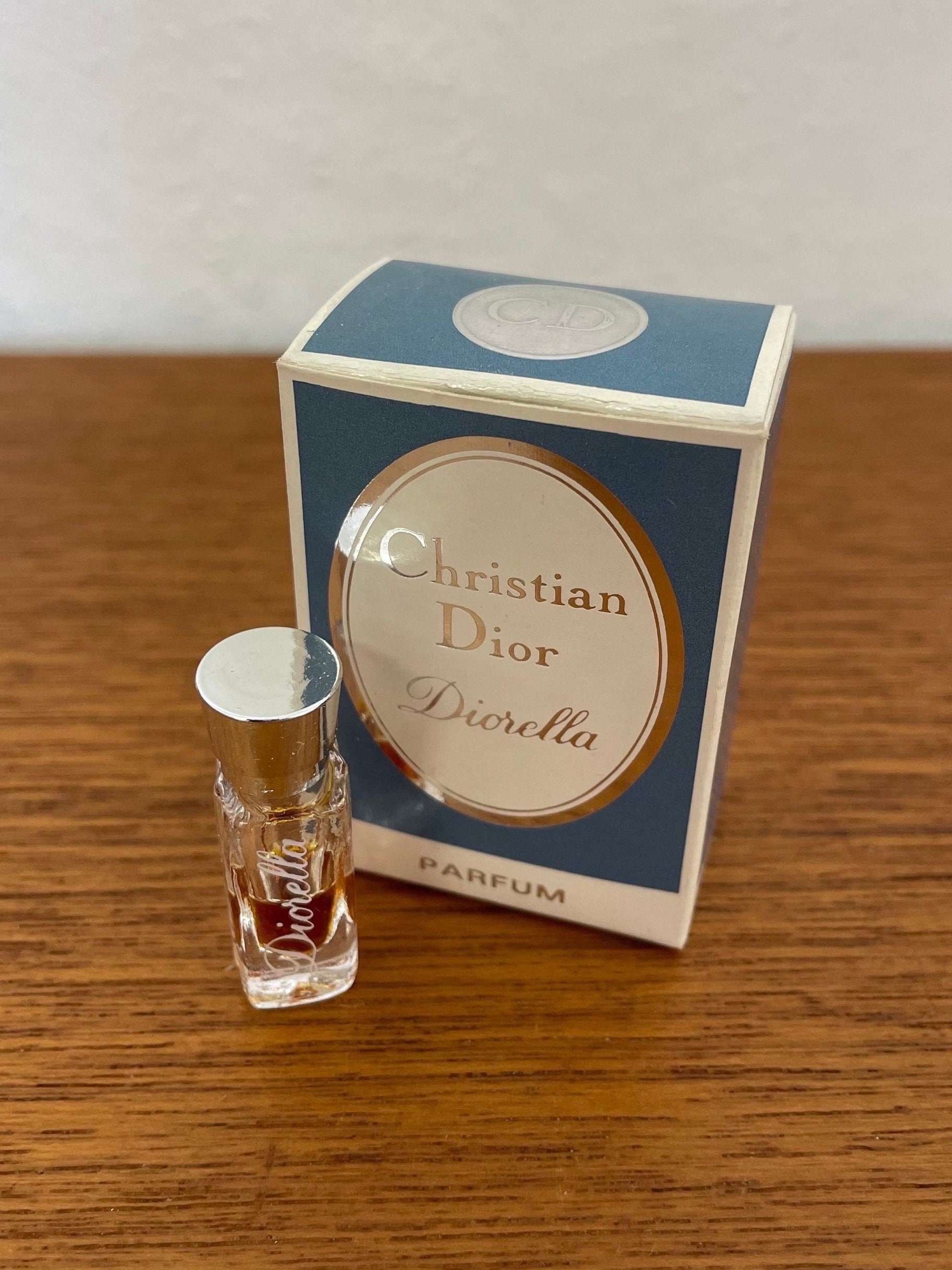 Mini Vintage Christian Dior Diorella Parfum Duft Miniatur Flakon Mit Ovp von Etsy - HannoverVintagestore