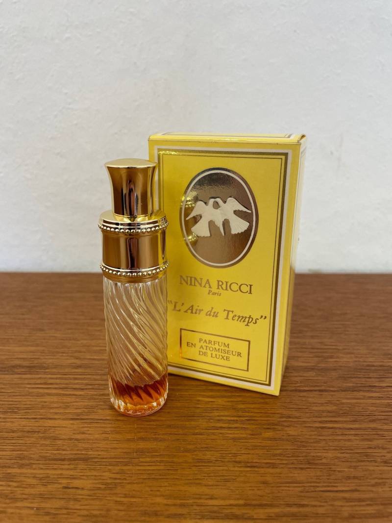 Mini Vintage Nina Ricci L'air Du Temps Parfum Duft Miniatur Flakon Mit Ovp von Etsy - HannoverVintagestore