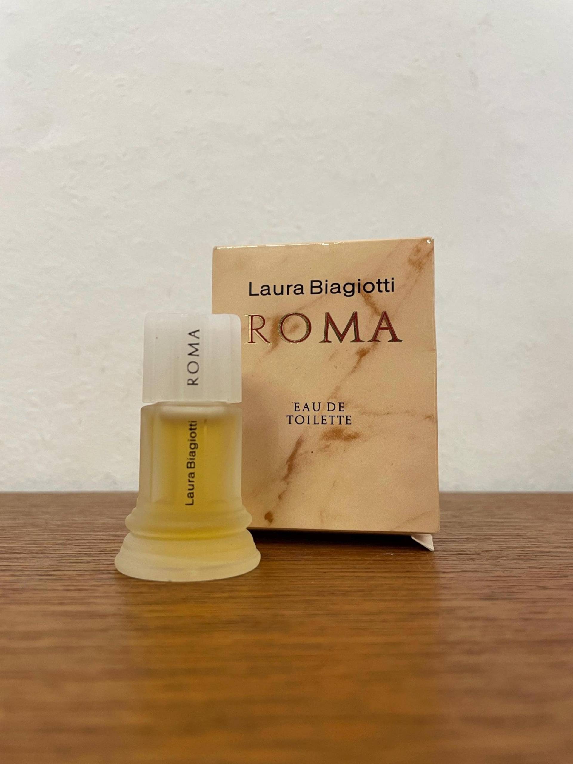 Mini Vintage Roma Laura Biagiotti Parfum Eau De Toilette Miniatur Flakon Mit Ovp Duft von Etsy - HannoverVintagestore