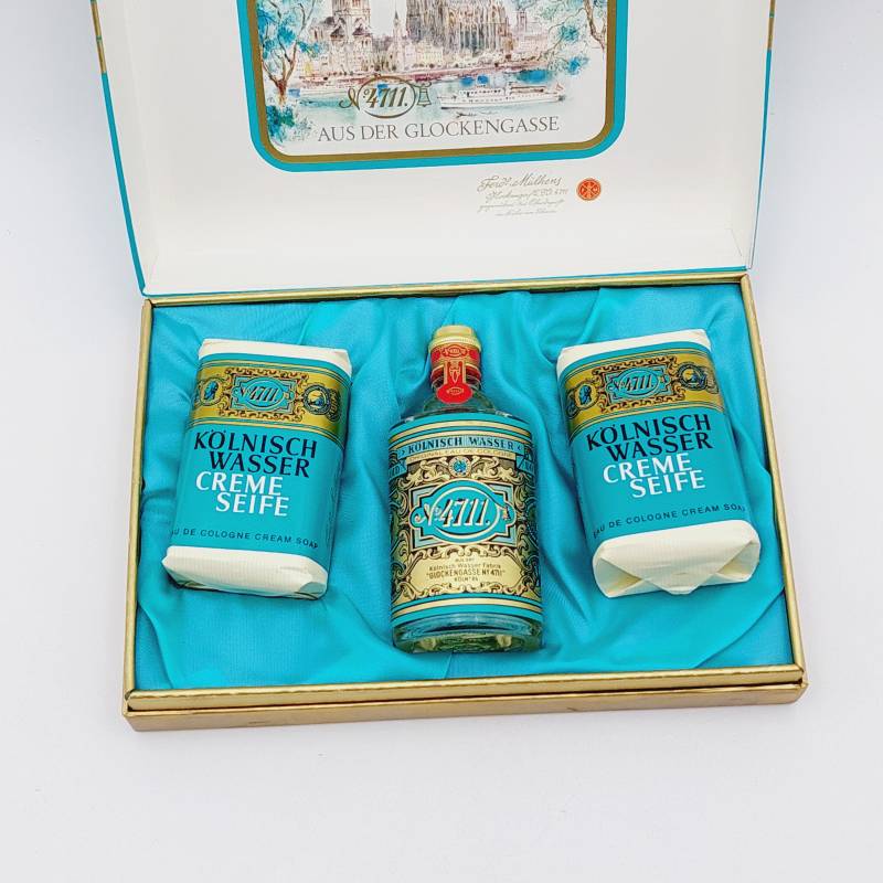 1960Er Neues 4711 Kölnisch Wasser Komplettes Set Bestehend Aus Seife Und Parfüm. Ungeöffnet in Originaler Verpackung Germany von Etsy - HannovervintageShop