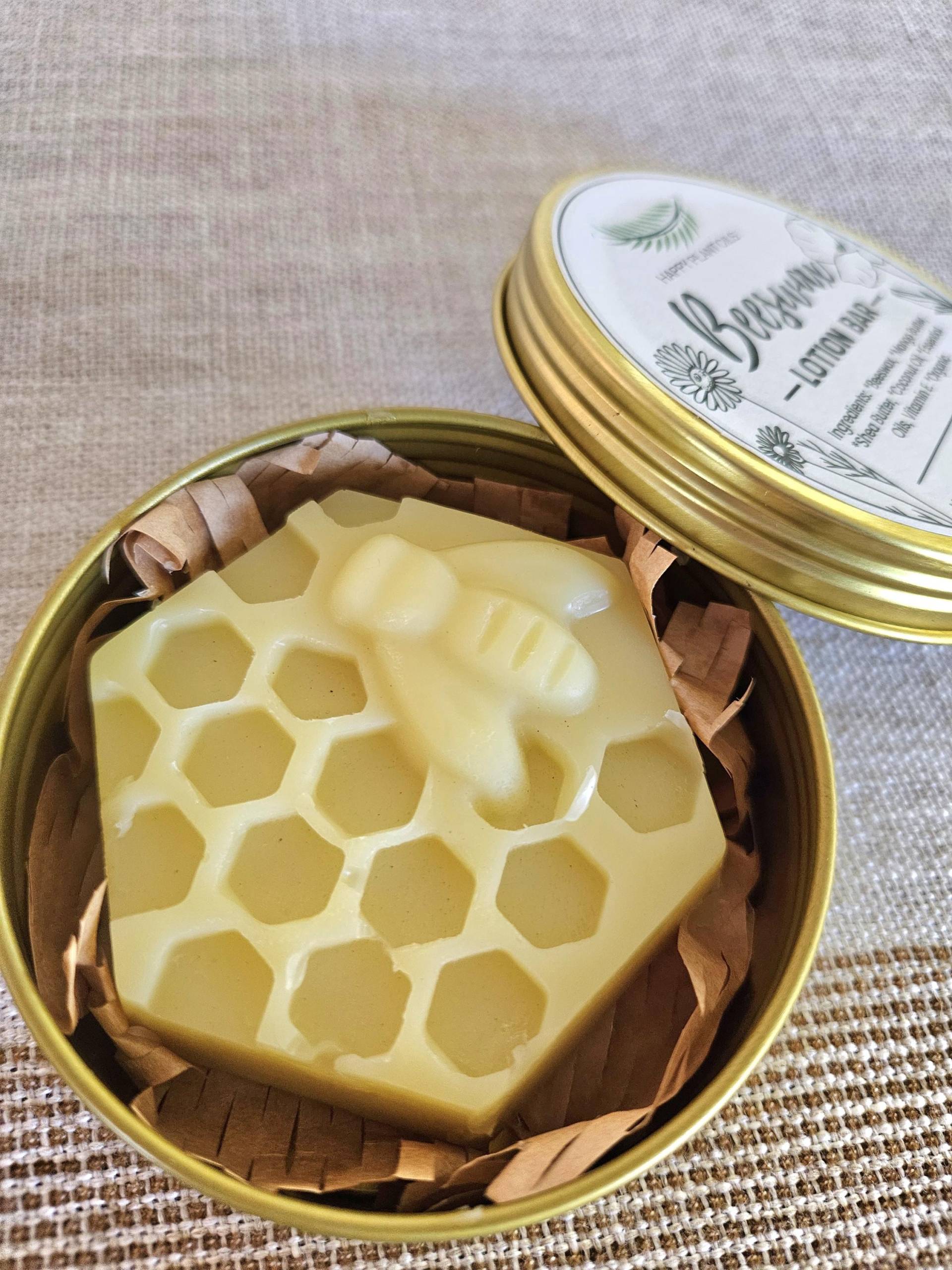 Bienenwachs Lotion Bar, Feste Sheabutter, Bio von Etsy - Happyplantoils