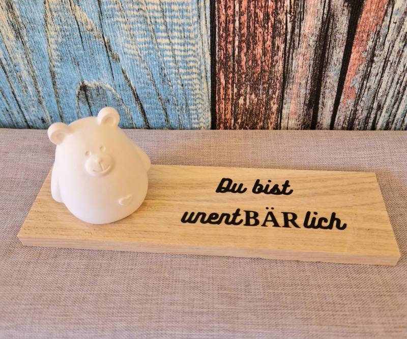 Geschenk Mitbringsel Deko Figur Bär Liebe Geldgeschenk Tischdekoration von Etsy - HarmonyHandmadeWaren