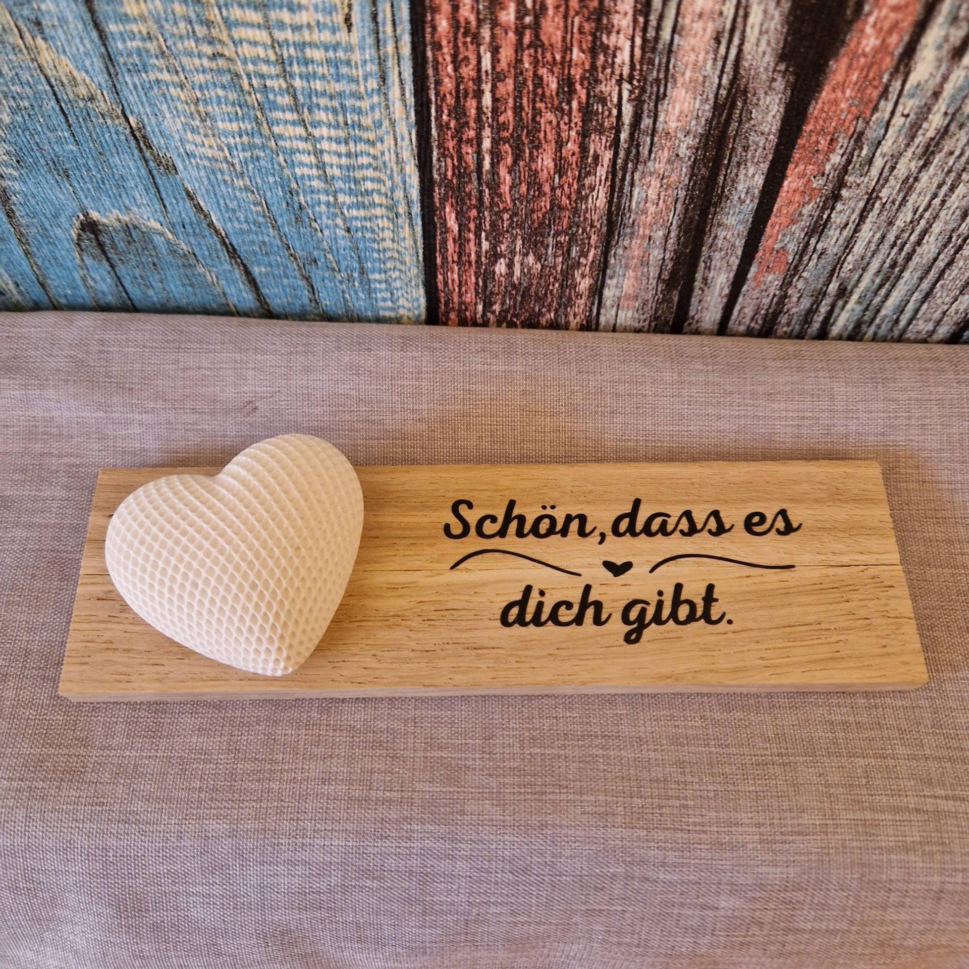 Geschenk Mitbringsel Deko Figur Herz Liebe Tischdekoration Geburtstag von Etsy - HarmonyHandmadeWaren