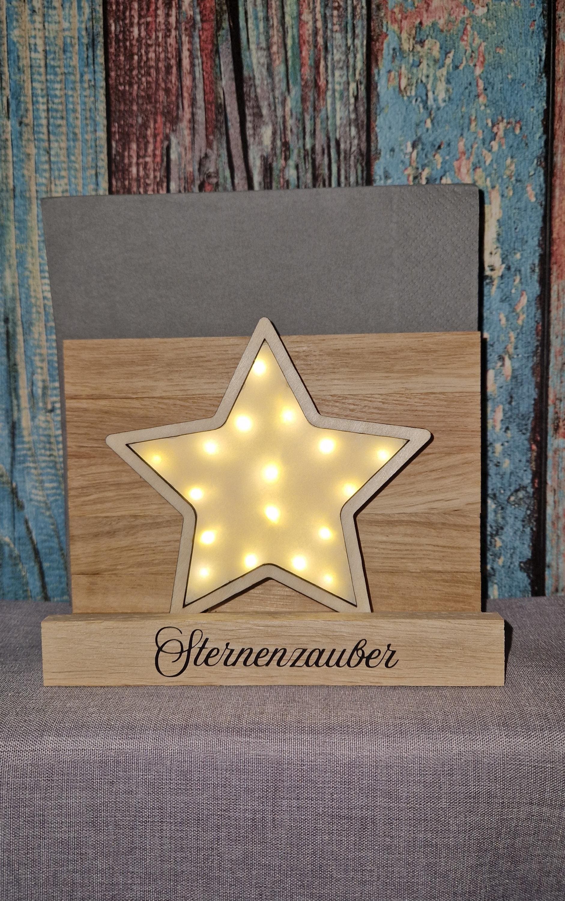 Serviettenhalter Weihnachten Holz Mit Led - Stern Tischdeko Festlich Geschenkidee Beleuchtung Advent Winterdeko Personalisierbar Serviettenhalter Weihnachten Holz Mit Led - Stern Tischdeko Festlich Geschenkidee Beleuchtung Advent Winterdeko Personalisierbar von Etsy - HarmonyHandmadeWaren