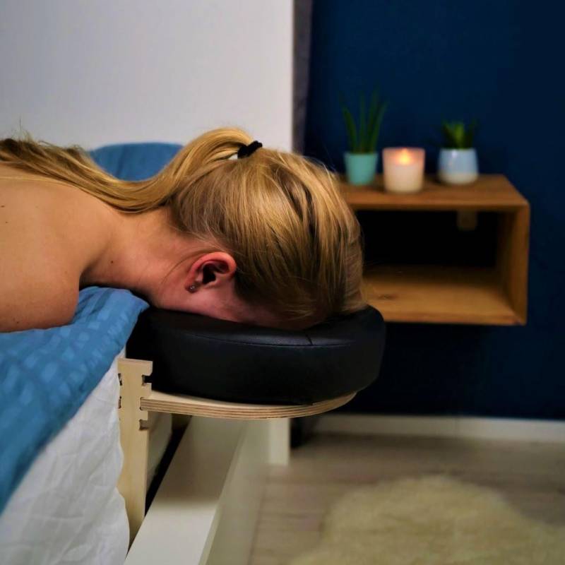 Massage Kopfstütze Fürs Bett Aus Holz - Höhenverstellbar Passt Für Alle Betten von Etsy - HerzWoodDE