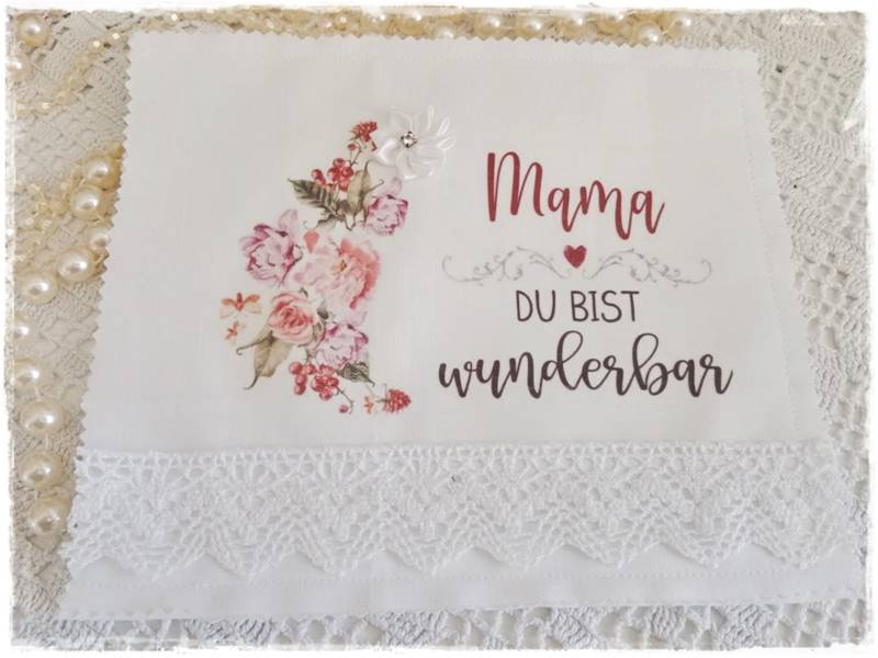 Lavendelkissen Duftkissen Muttertag Mama Du Bist Wunderbar.. Geschenke Idee von Etsy - Herzmensch01