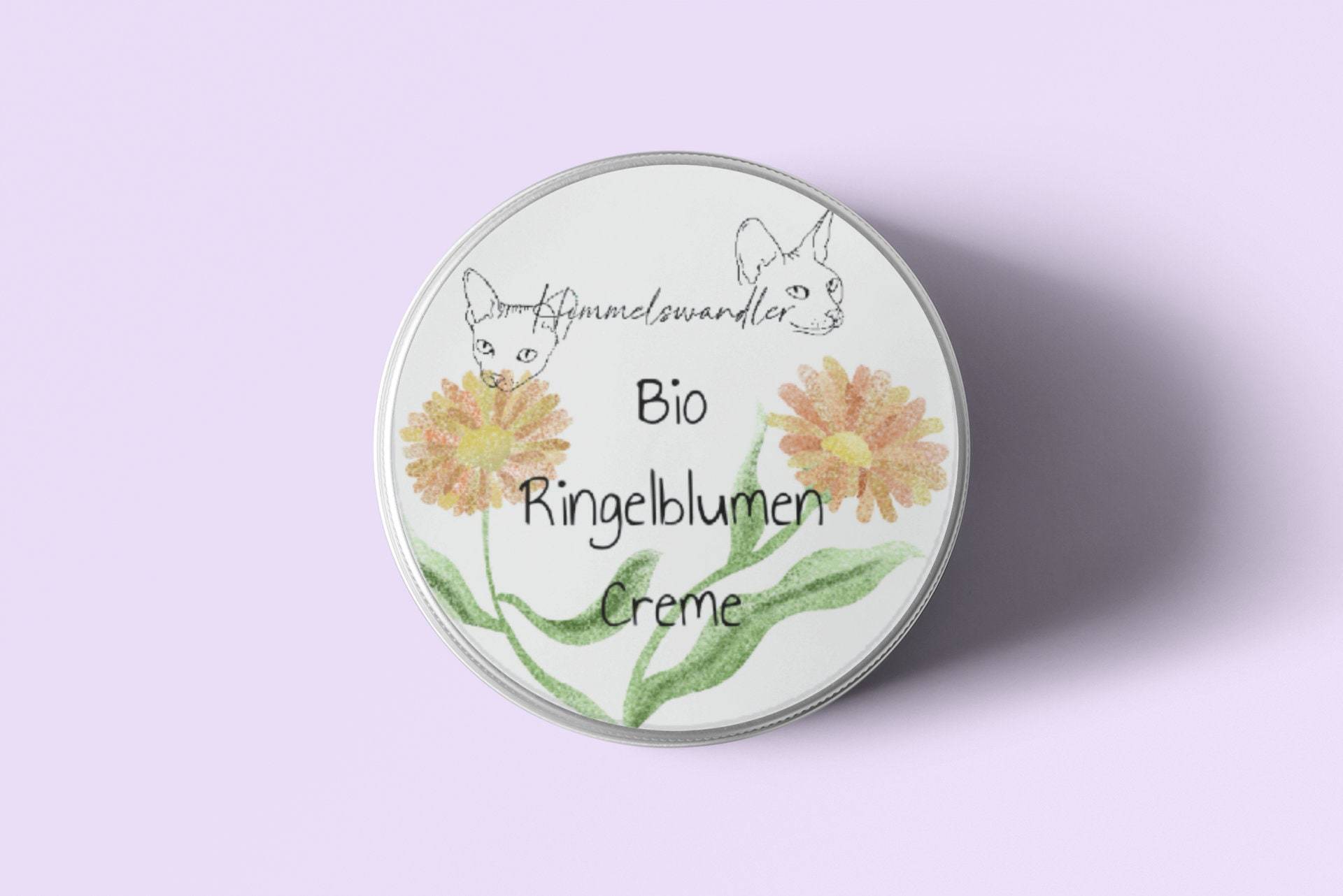 Bio Ringelblumencreme, Handgemachte Pflege von Etsy - Himmelswandler