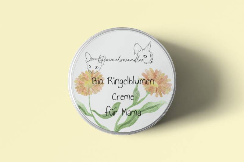 Personalisierte Bio Ringelblumencreme, Handgemachte Pflege von Etsy - Himmelswandler